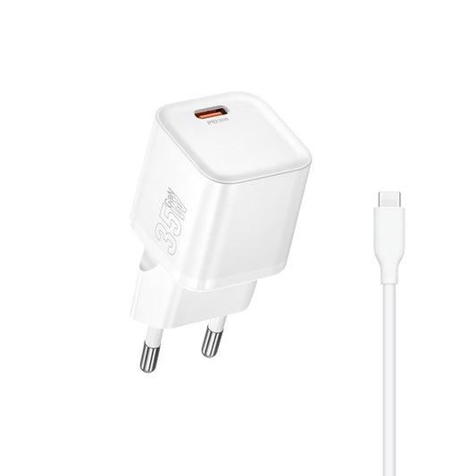 Cargador USB-C carga rápida 35W